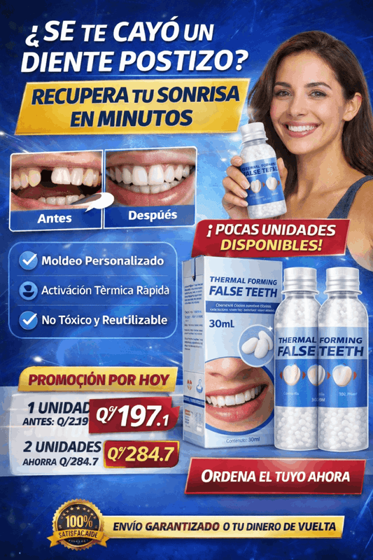 GEL MOLDEABLE PARA DIENTES